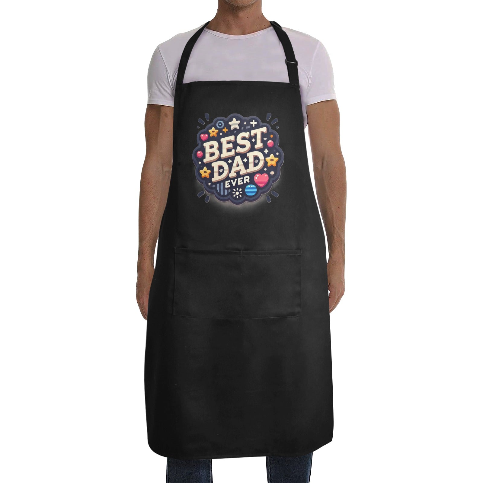 Best Dad Ever Custom Apron for Men (Made in USA)