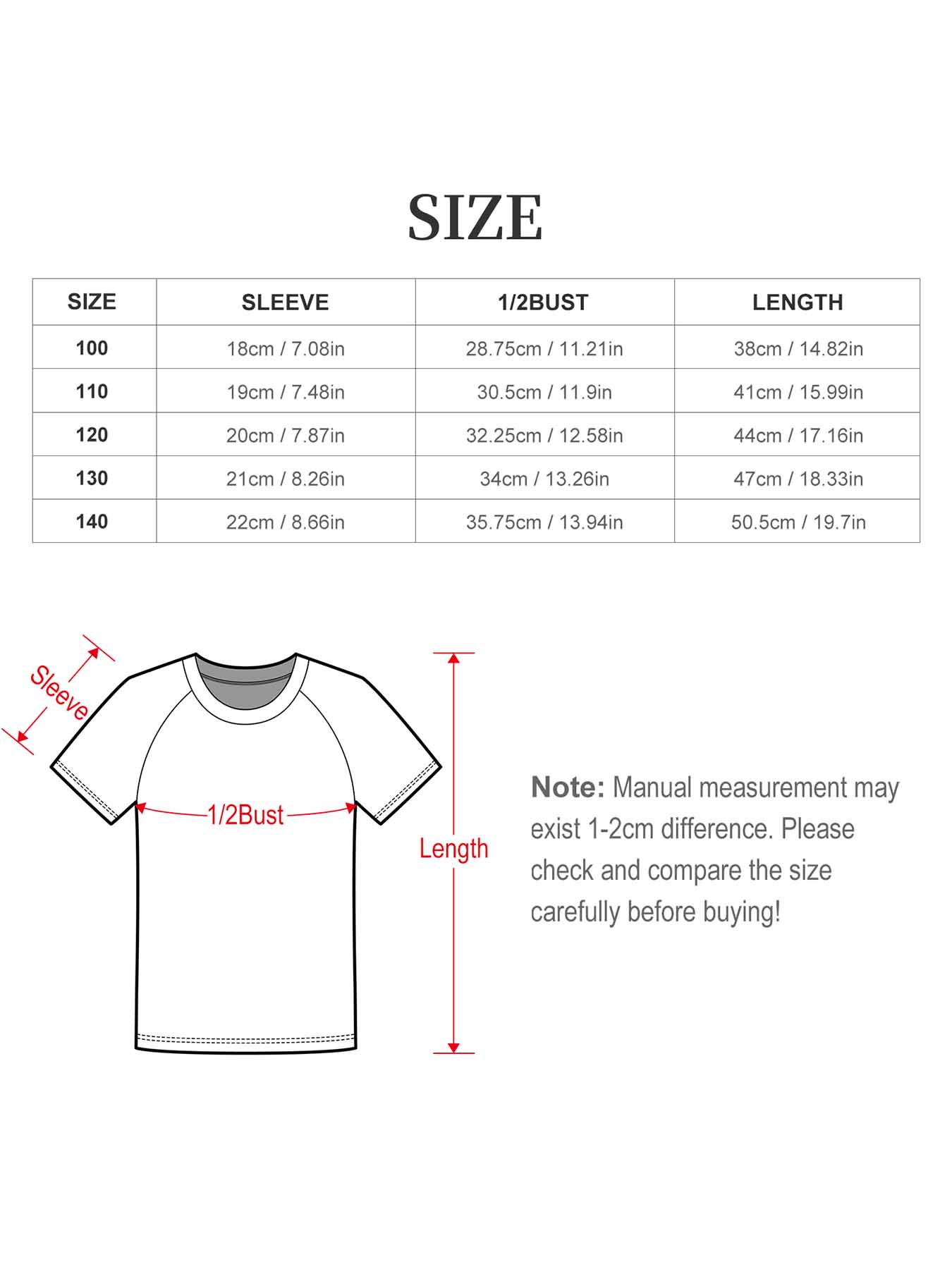 Floral LOVE Short Sleeved Swimsuit for Children (Front Printing)