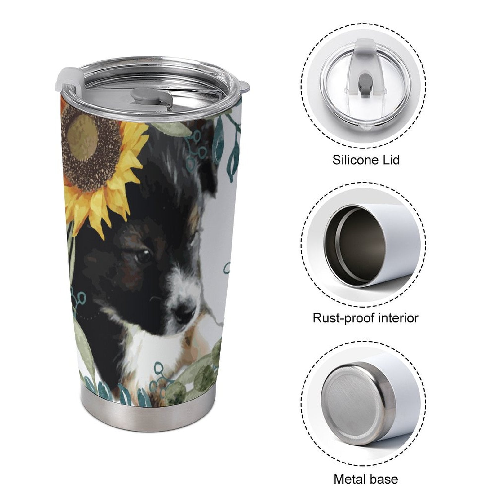 Free Shipping-20oz Insulated Stainless Steel Cup with Lid