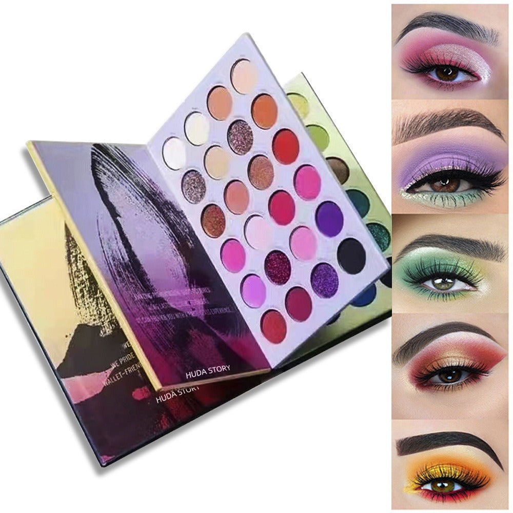 72 Colors High Pigmented Pressed Glitter Eyeshadow Palette