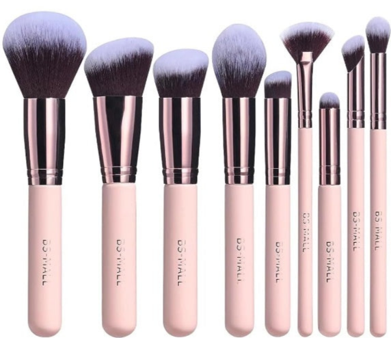 Premium Makeup Brush Set with 18 Pcs and Rotating Brush Holder