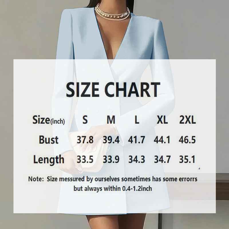 Women’s Deep V-Neck A-Line Dress