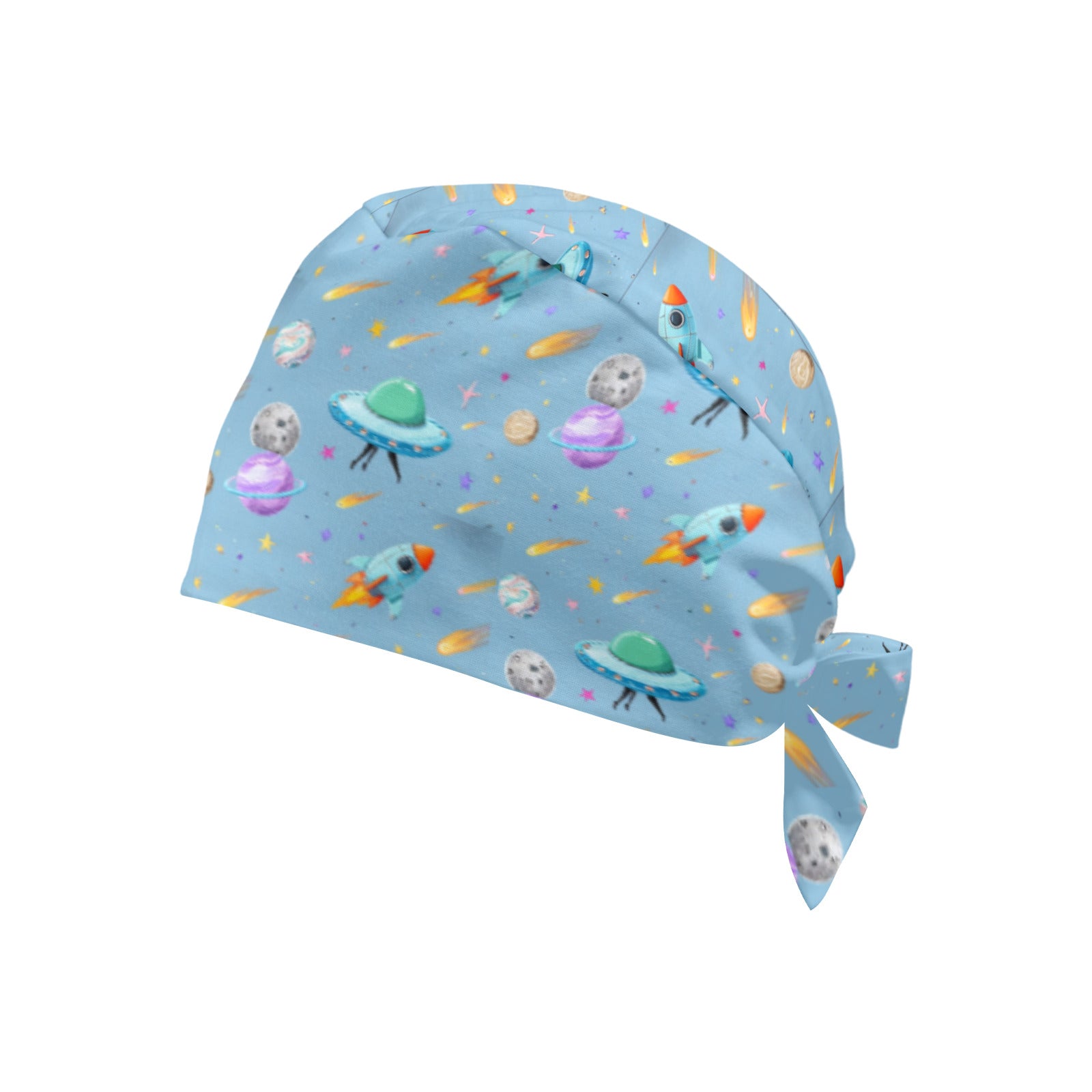 Space Wars Medical Scrub Cap (Made in USA)