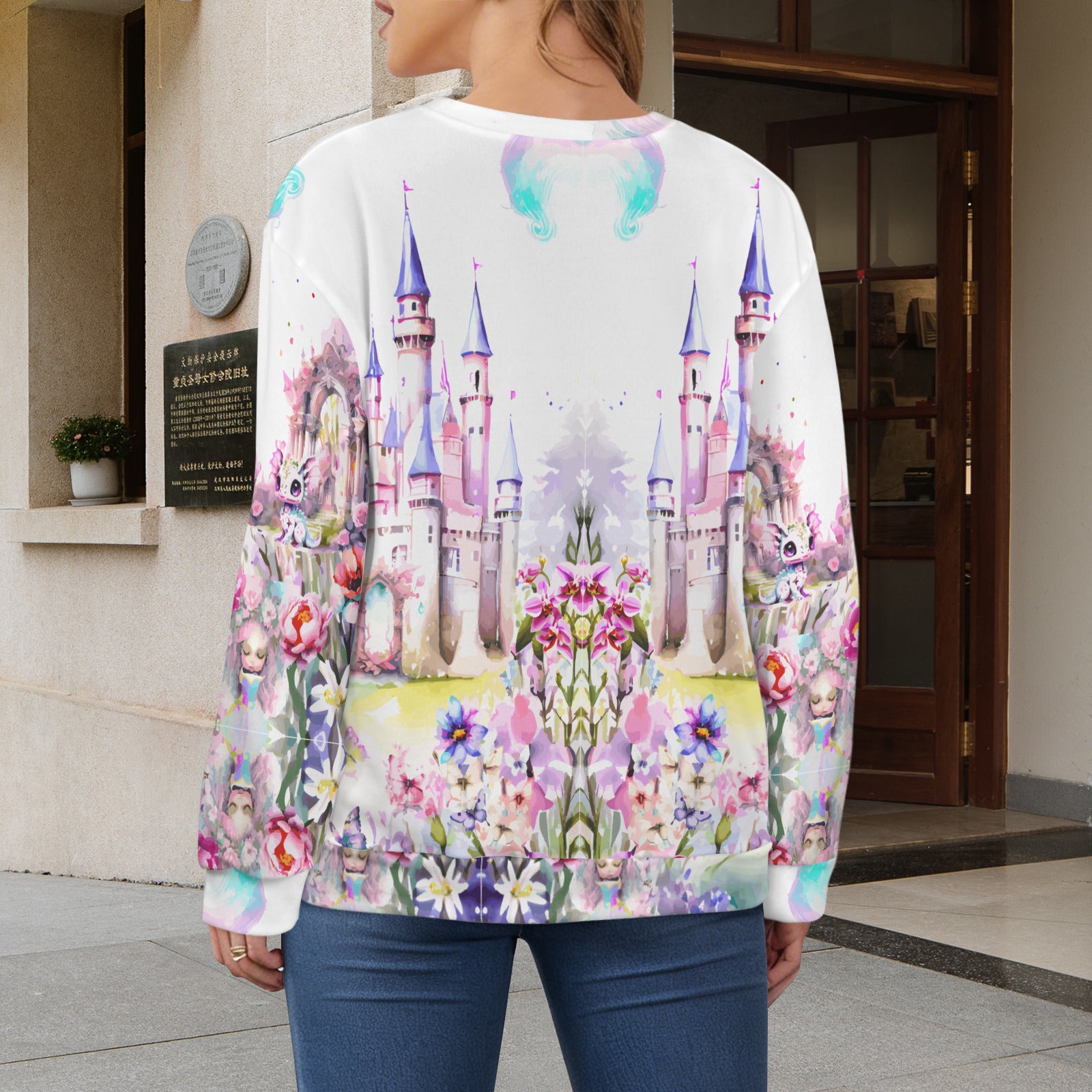 Fantasy Life Women's Crew Neck Long Sleeve Sweater | Ships from USA