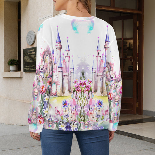 Fantasy Life Women's Crew Neck Long Sleeve Sweater | Ships from USA