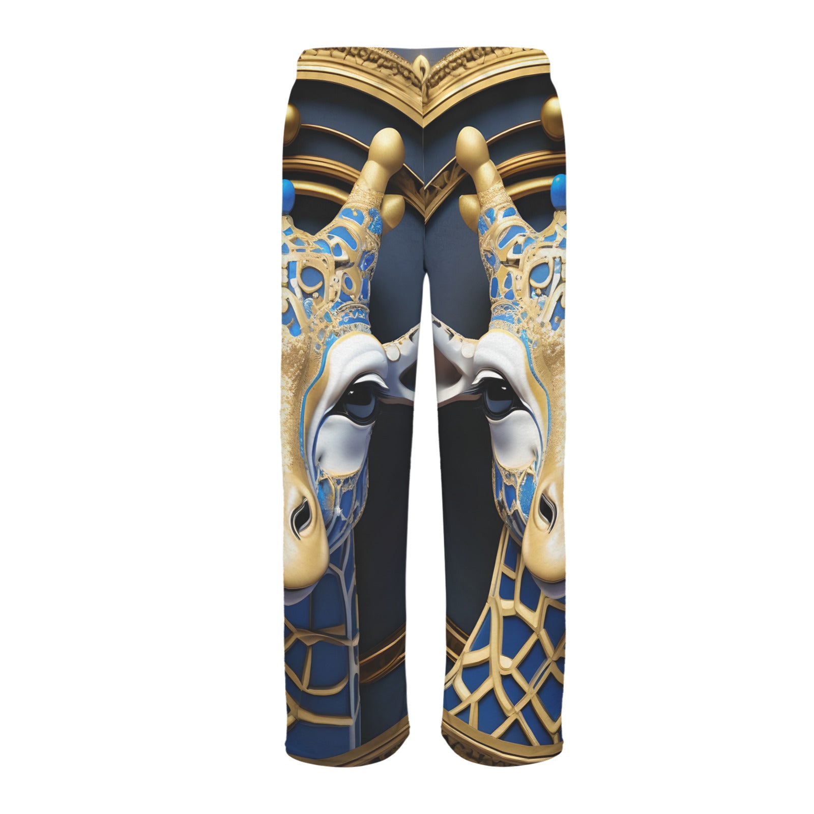 Giraffe Men's Flannel Pajama Pants (Made in the USA)