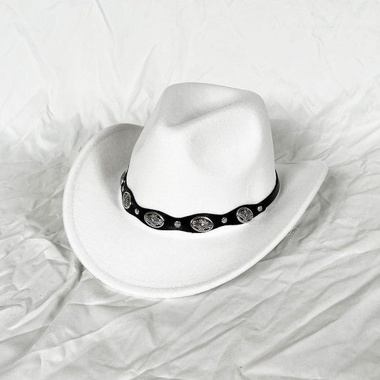 The Outlaw Western Cowboy Hat - Classic Bell Shaped Design, Durable and Stylish for All Seasons