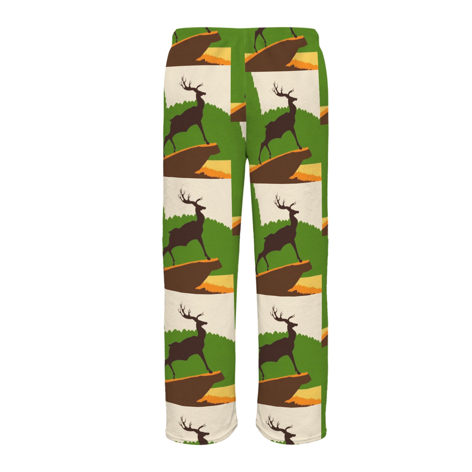 Wild Buck Men's Flannel Pajama Trousers (Made in the USA)