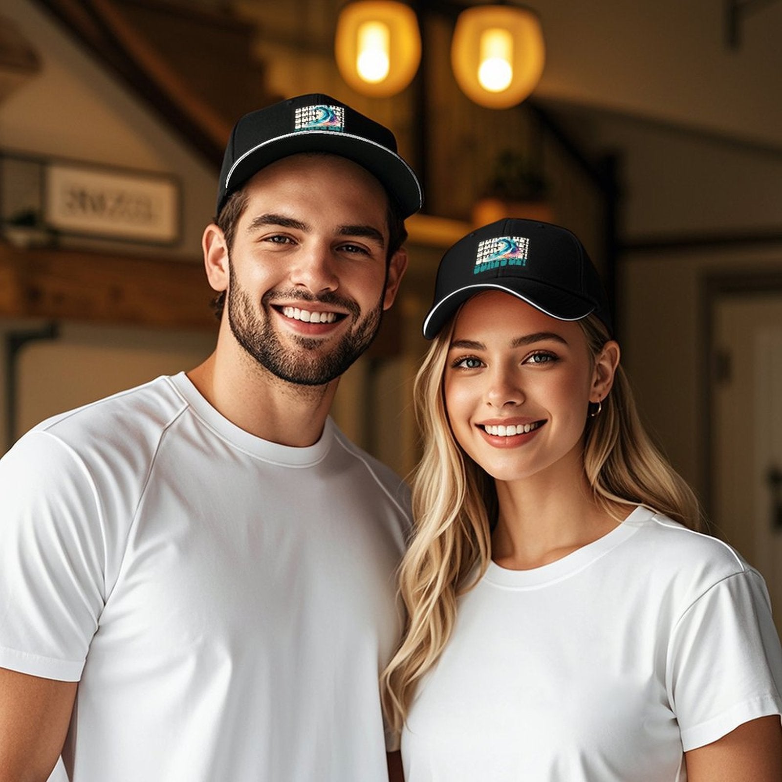 Surf's Up Sandwich Visor Baseball Cap for Men & Women
