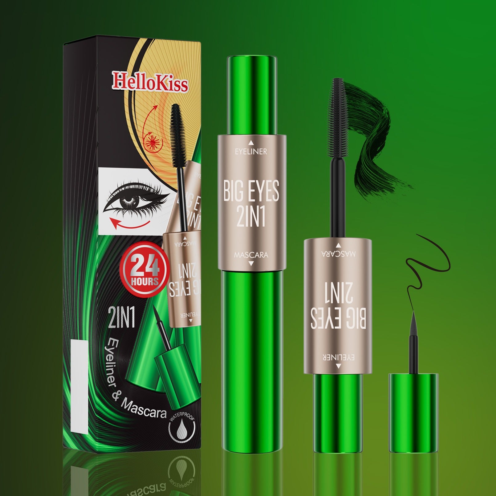 HelloKiss 2-in-1 Mascara and Eyeliner