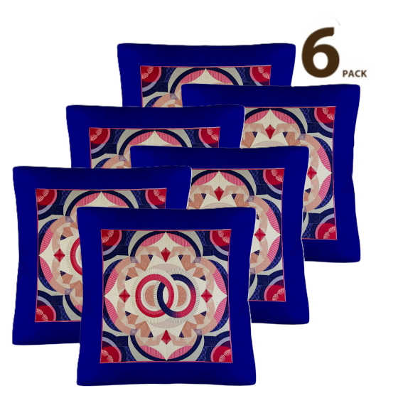 Double Ring Pattern Custom Pillow Case 18