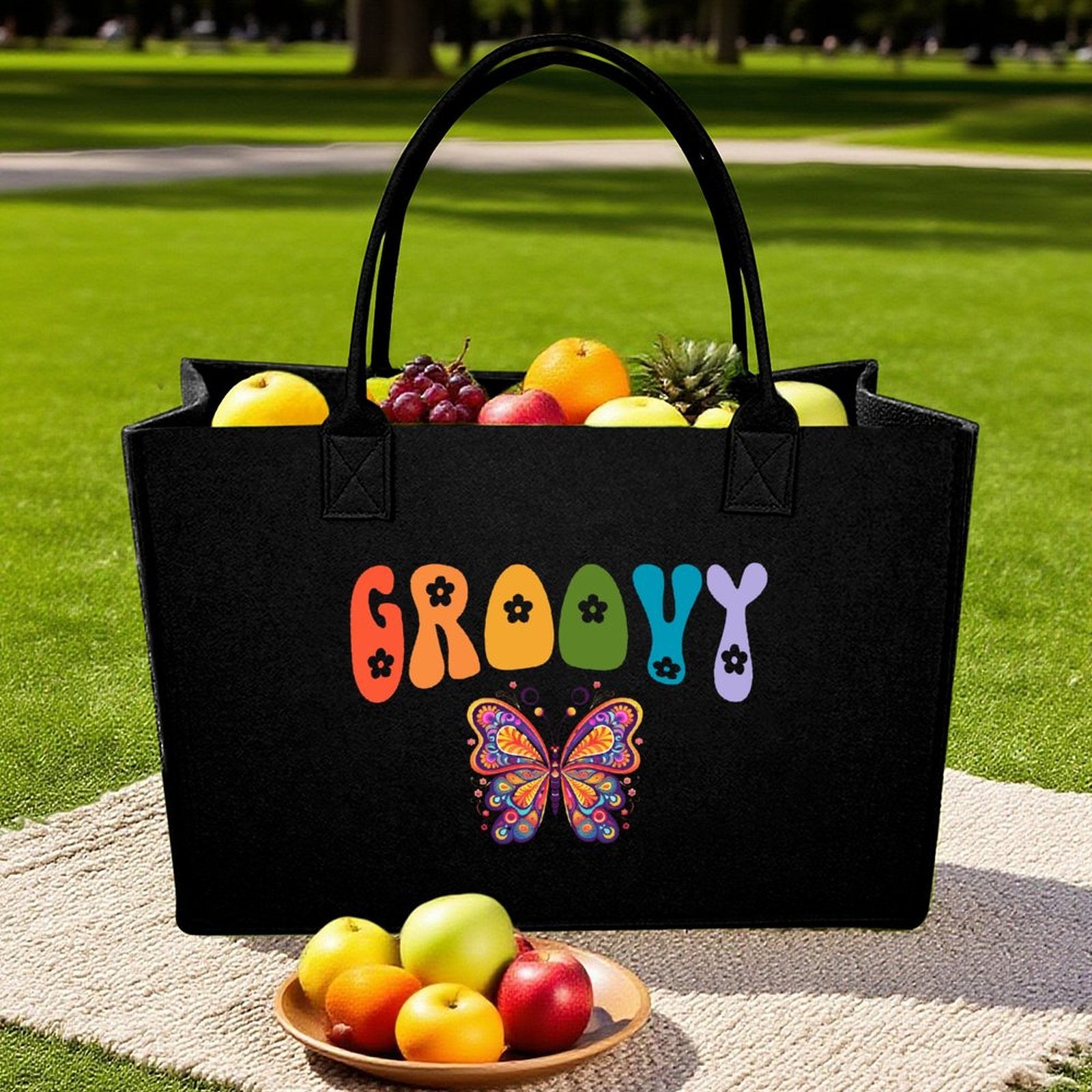 DTF 510gsm Felt Bag(Front Printing)