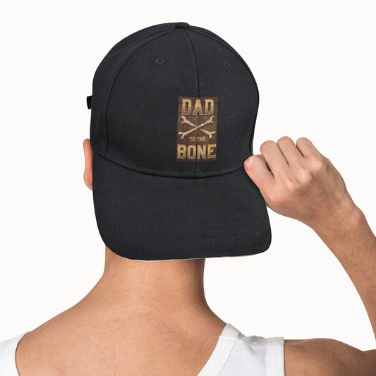 Dad to the Bone Father's Day Baseball Cap (Made in USA)