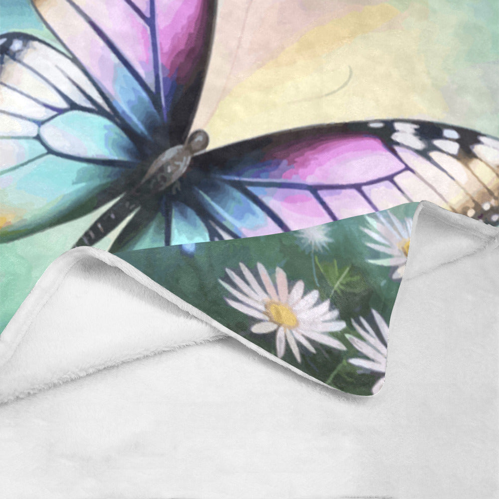 Butterfly Blanket Ultra-Soft Micro Fleece Blanket 40