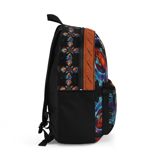 Basketball Player Slam Dunk Backpack | Sports Custom Name School Bag