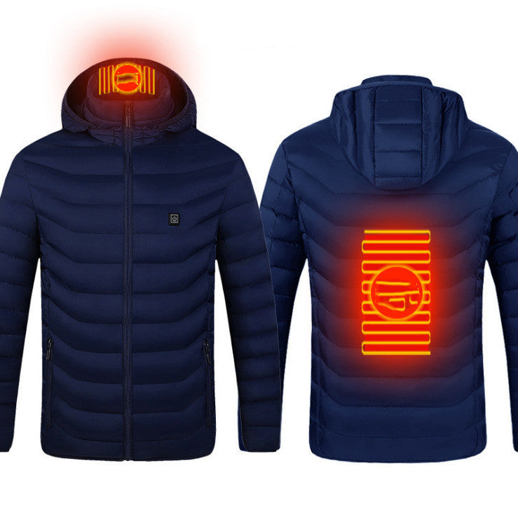 Men's USB Electric Heated Thermal Winter Coat