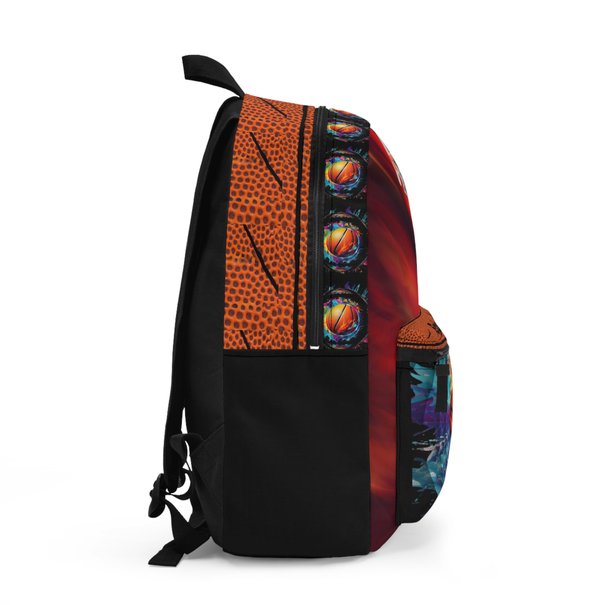 Basketball Player Slam Dunk Backpack | Sports Custom Name School Bag