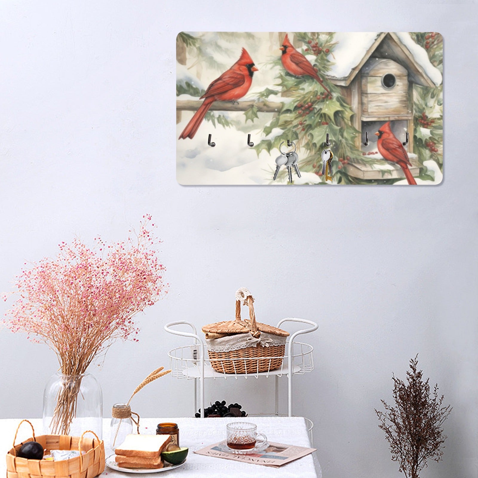 Home Decor Printed Design Key Holder