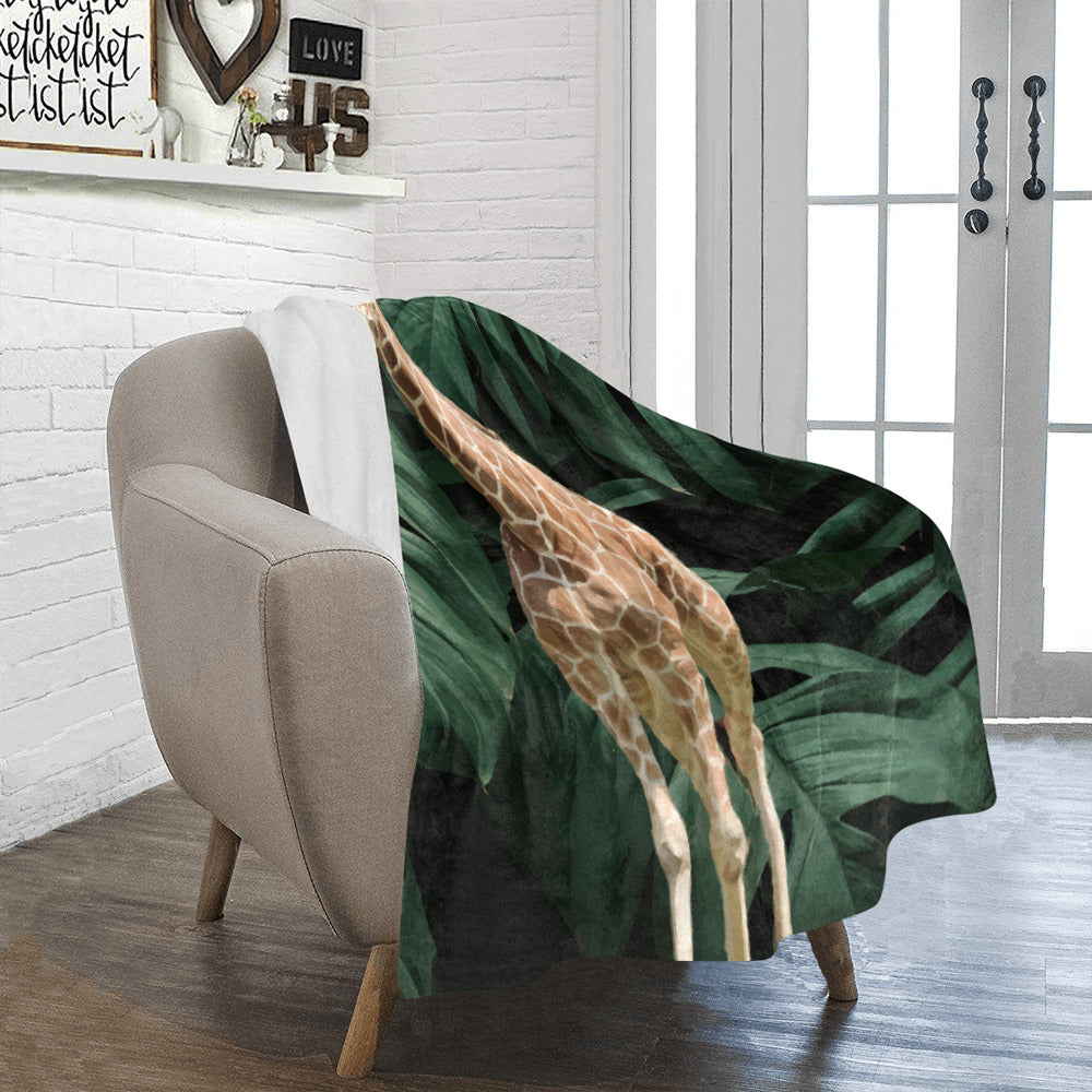 Tall Giraffe Ultra-Soft Micro Fleece Blanket 40