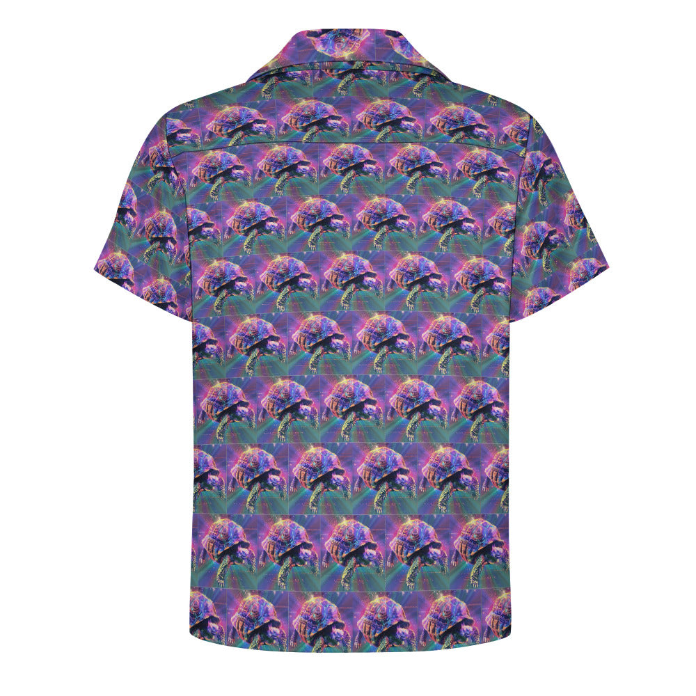 Men's Supersonic Turtle Cuban Collar Button Shirt