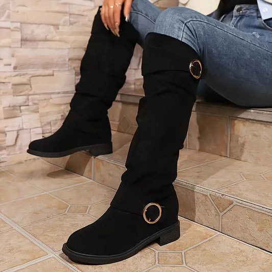 Sleek Comfortable Step By Step Boots