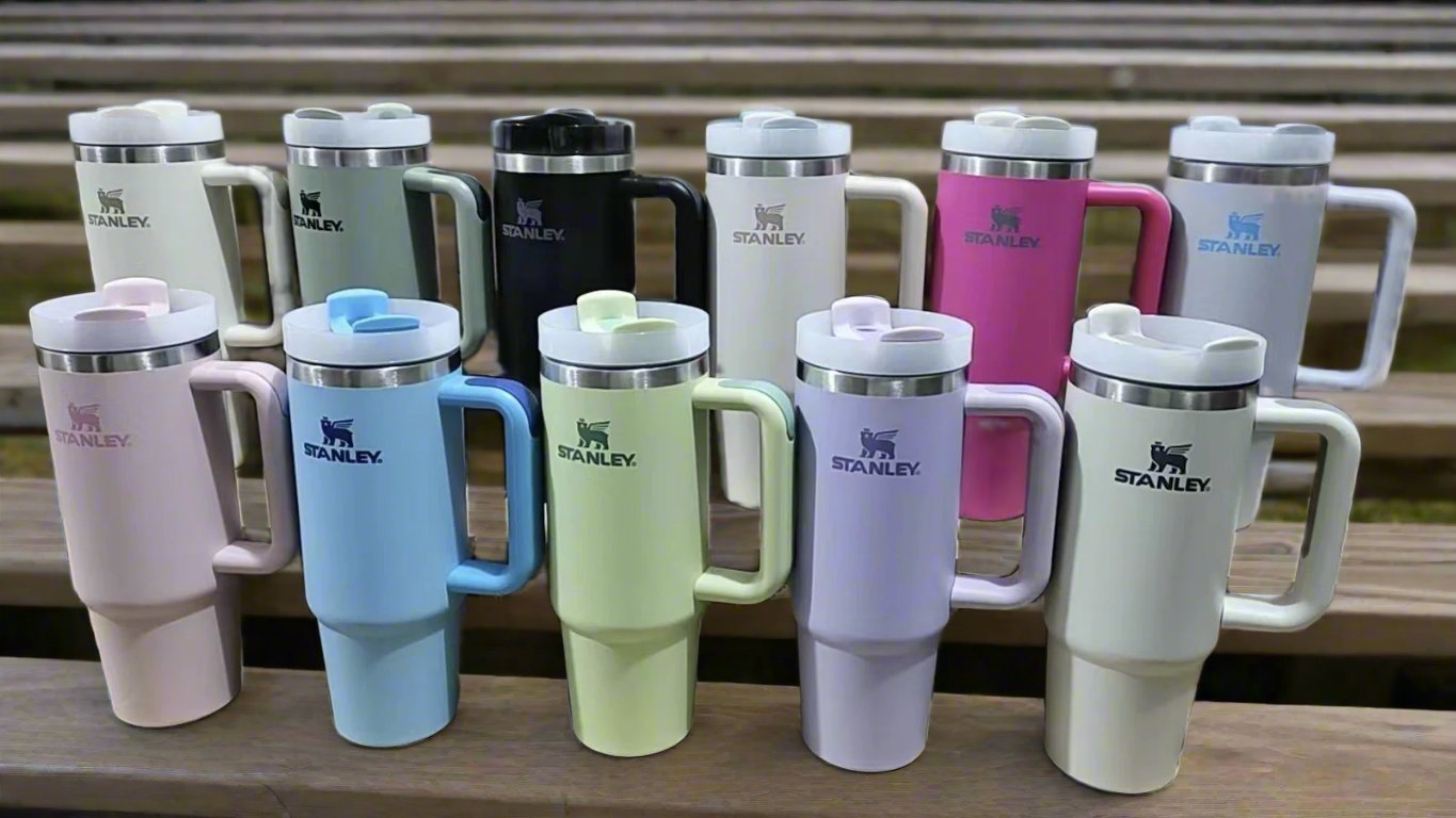 Stanley Vacuum Insulated Stainless Steel Tumbler Travel Cup with Straw & Lid