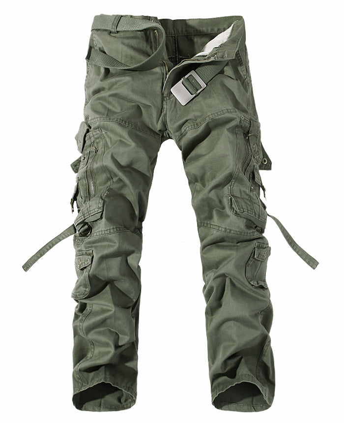 Men's Multi-pocket Cargo Pants without Belt