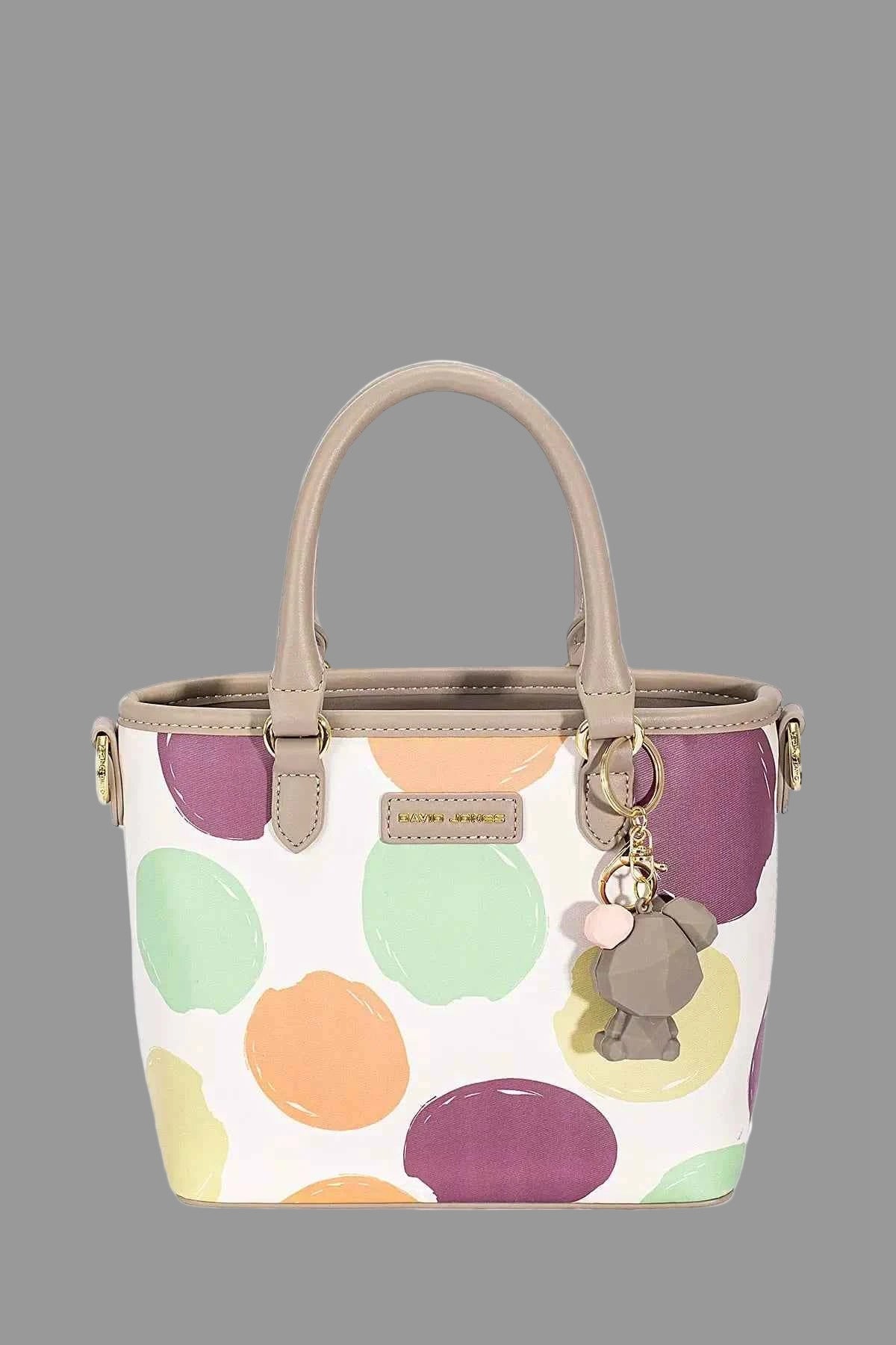 David Jones Colorful Polka Dot Handbag