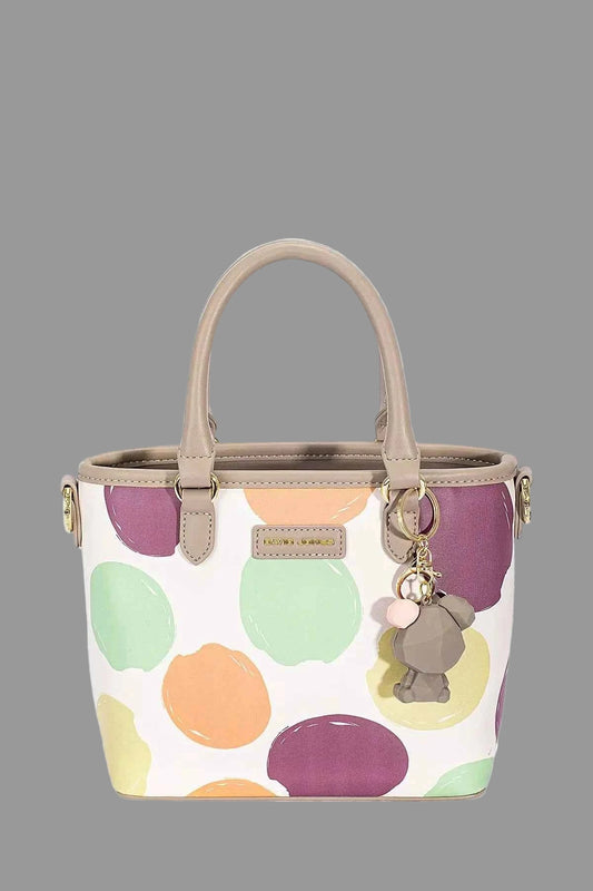 David Jones Colorful Polka Dot Handbag