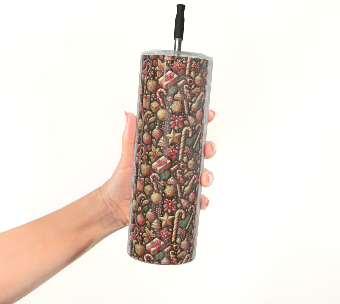 Merry Christmas Candy & Treats 20 oz Tumbler