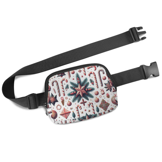 Christmas Candy Canes Women's Small Belt Bag