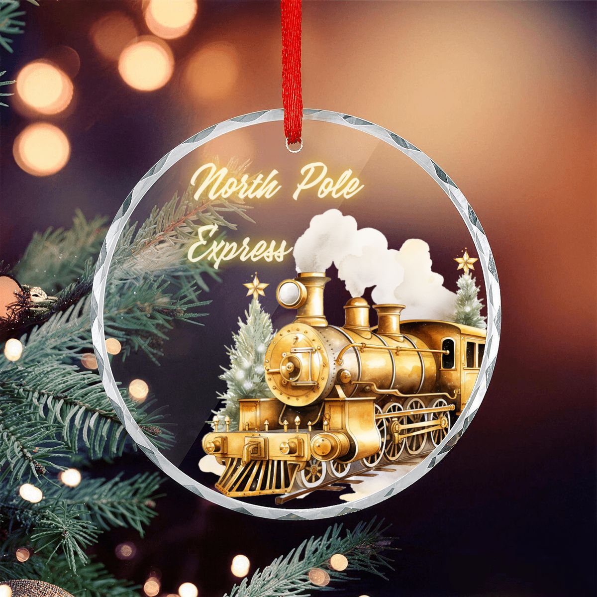 Gilded Gold Holiday Ornament Collection (Set of 4)