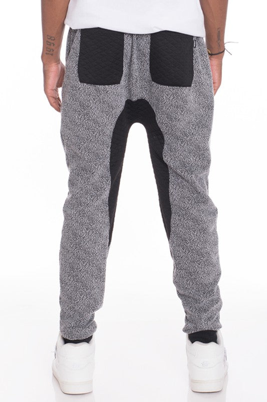 Men's Weiv Casual Marbled Sweat Pant Jogger