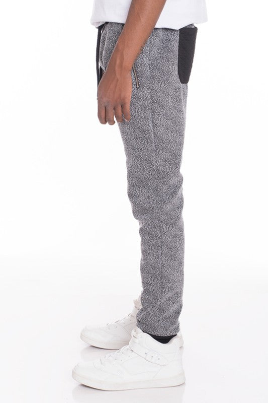 Men's Weiv Casual Marbled Sweat Pant Jogger