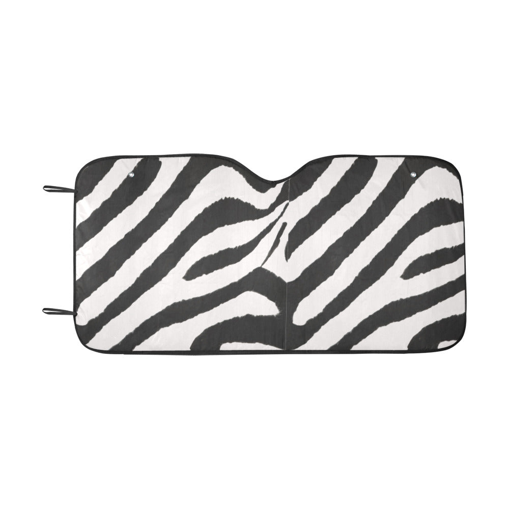 Zebra Stripes Auto Sun Shade 55