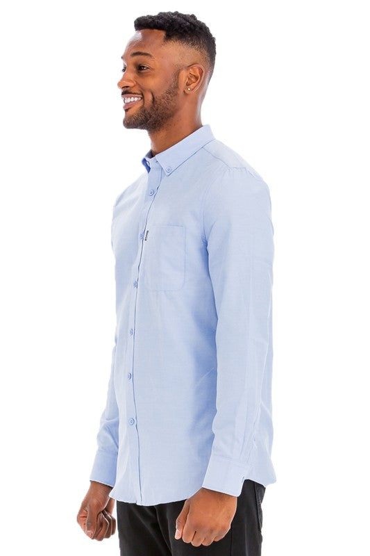 Men's Weiv Casual Long Sleeve Shirt