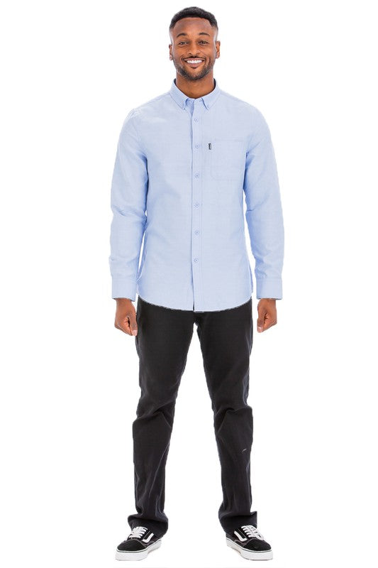 Men's Weiv Casual Long Sleeve Shirt