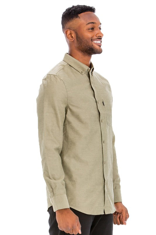 Men's Weiv Casual Long Sleeve Shirt