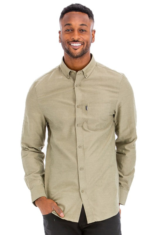 Men's Weiv Casual Long Sleeve Shirt