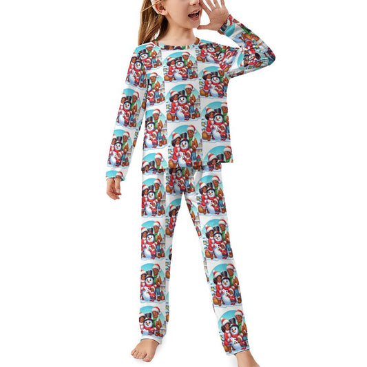 Girl's Christmas Pajama Set