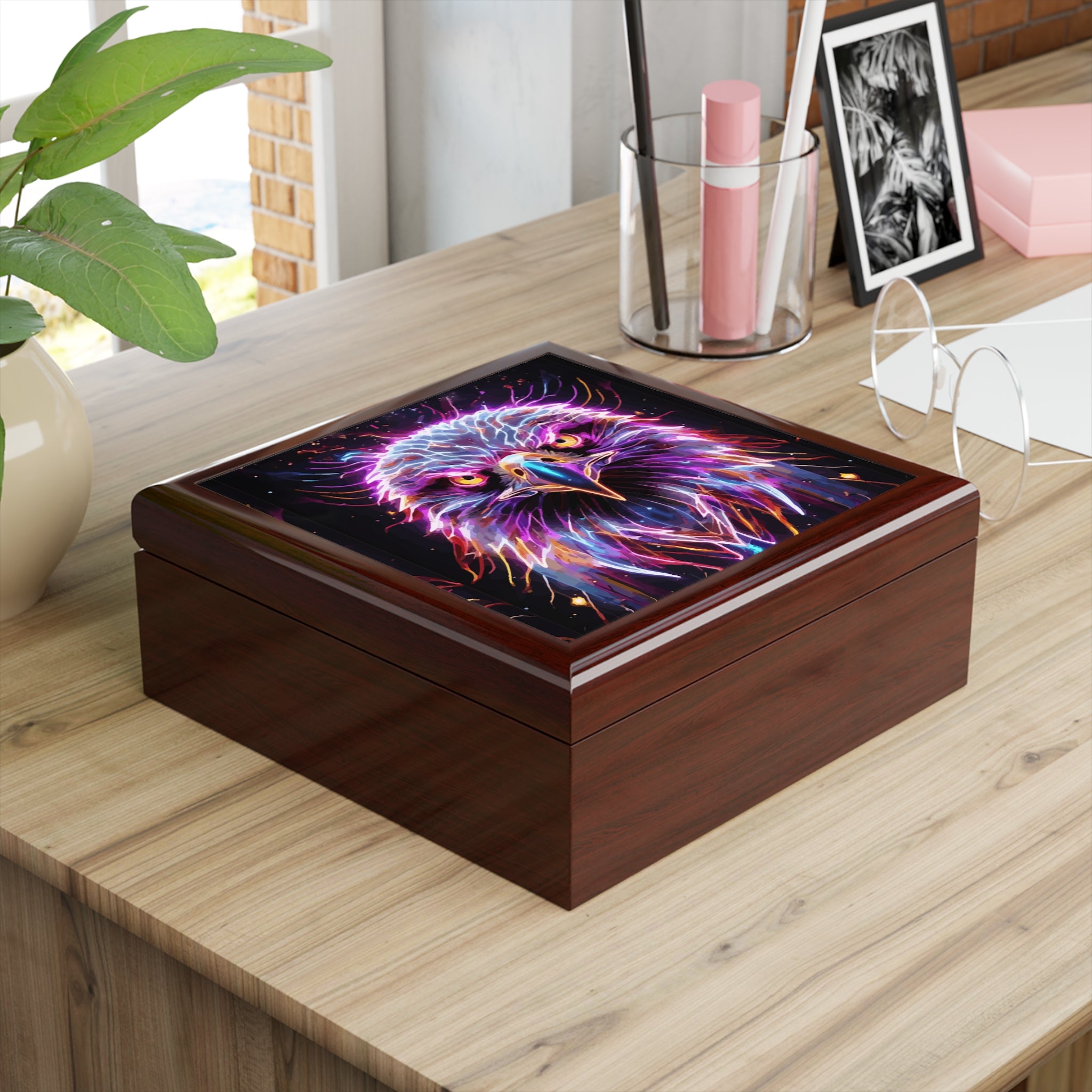 Electric Eagle Jewelry Box