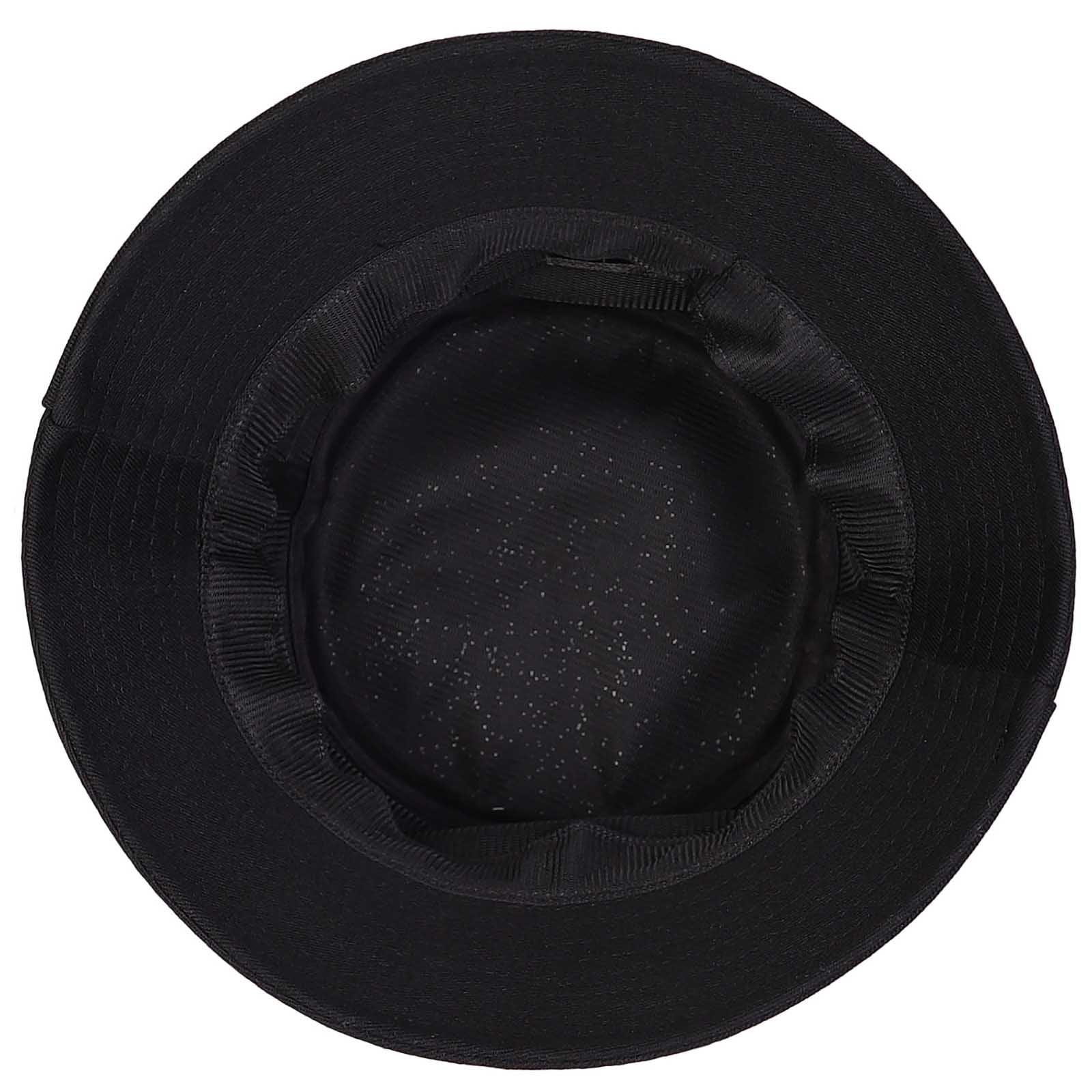 Black Bucket Hat with Cute Puppy for Women & Men (Front Printing)