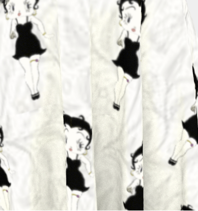 Betty Boop Design One Size Wrap Skirt