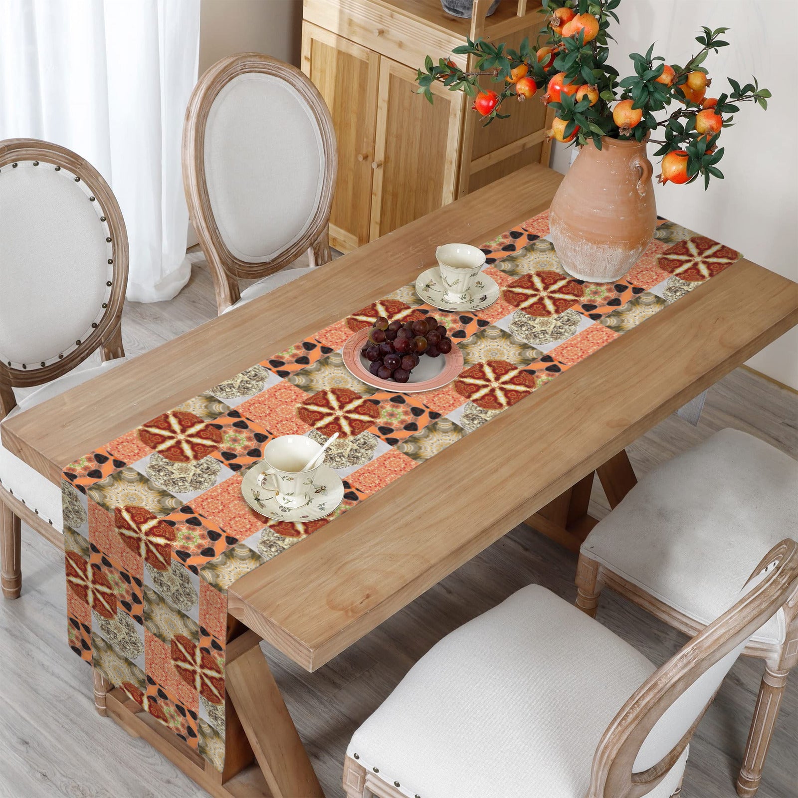 Heritage Revival Quilt Design Table Runner - 72