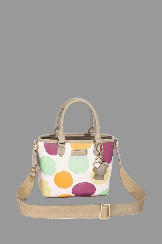 David Jones Colorful Polka Dot Handbag