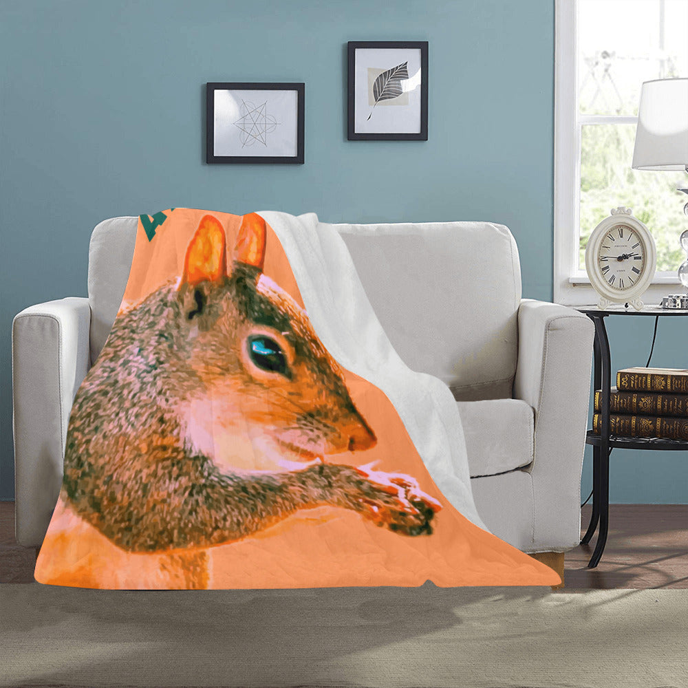 Are You Nuts Squirrel Ultra-Soft Micro Fleece Blanket 40