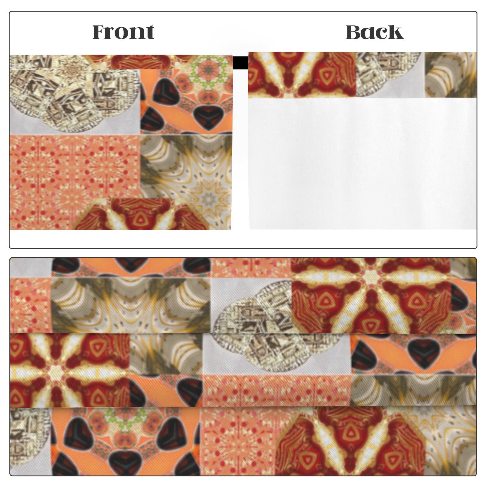 Crazy Quilt Heritage Revival Floor-To-Ceiling Curtains -  52