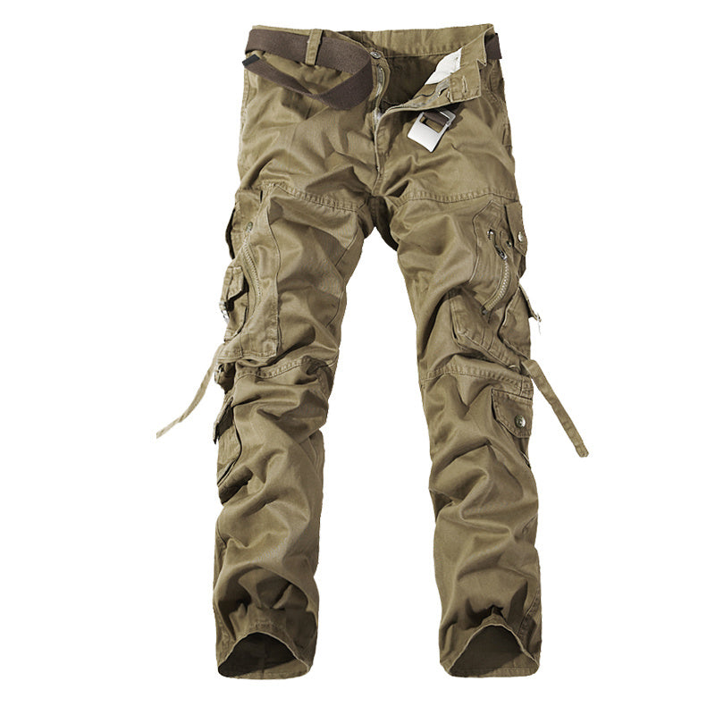 Men's Multi-pocket Cargo Pants without Belt