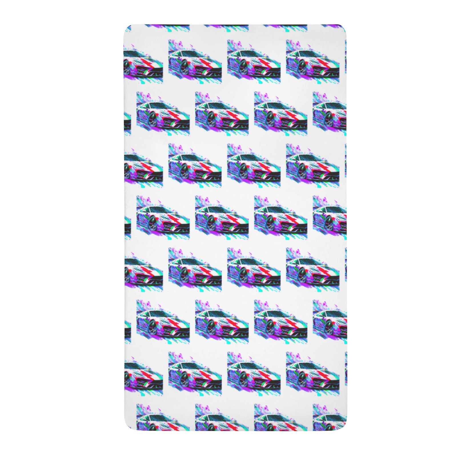Fast Sports Car Twin Size Sheet Set - 3 pieces