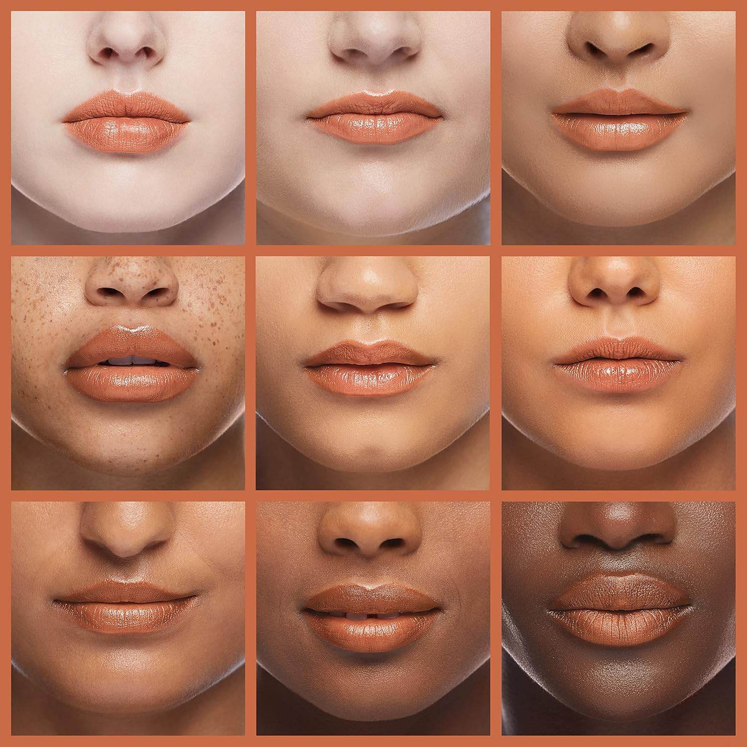 L’Oréal Paris Makeup Colour Riche Plump and Shine Lipstick, Nectarine, 0.1 oz.